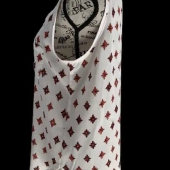 Ann Taylor Loft Semi Sheer Tank Top with pocket 100% Polyester women's MP - Picture 12 of 12